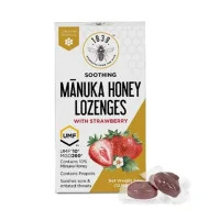 1839 UMF 10 Plus Manuka Honey And Strawberry Lozenges x 12