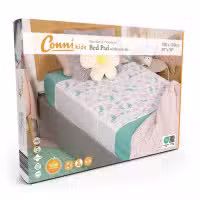 Conni Kids Bed Pad With Tuck In Flower Print