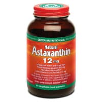 Green Nutritionals Natural Astaxanthin 12mg  Double Strength 60 Capsules