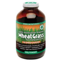 Green Nutritionals Australian 100 Percent Organic Wheatgrass 200g Powder