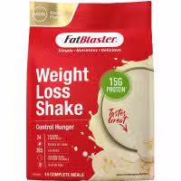 Naturopathica Fatblaster Weight Loss Shake Red Pouch Banana 465g