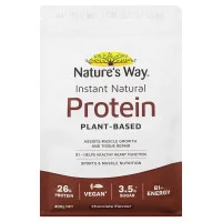 Natures Way Instant Natural Protein Plant Based Chocolate 400g