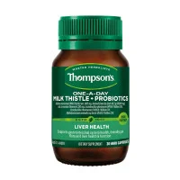 Thompsons One A Day Milk Thistle Plus Probiotic 30 Capsules