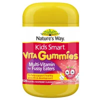 Natures Way Kids Smart Vita Gummies Multi Vitamin For Fussy Eaters 120 Pastilles
