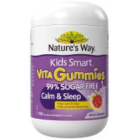 Natures Way Kids Smart Vita 99 Percent Sugar Free Calm And Sleep 110 Pastilles