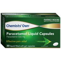 Chemists Own Paracetamol 30 Liquid Capsules