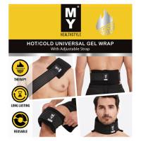 My Health Style Hot Cold Reusable Gel Wrap Adjustable Large