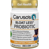 Carusos Bloat Less Probiotic Capsules 42