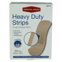 Surgical Basics Heavy Duty Fabric Strips 20 Pack