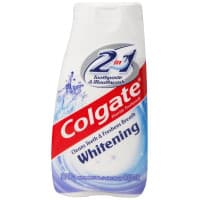 Colgate 2 in 1 Toothpaste And Mouthwash Whitening 130g