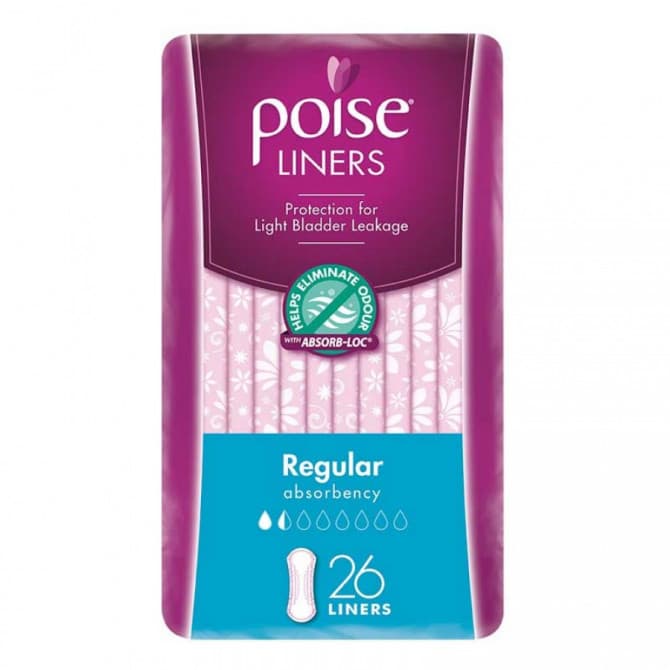 Buy Poise Liners Regular 26 Pack Online