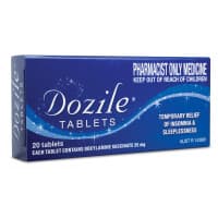 Dozile 25mg 20 Tablets S3