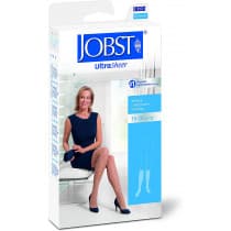 Jobst Women Ultra Sheer Stockings Knee High 15-20 mmHg Medium Black