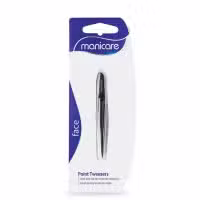 Manicare Point Tweezers Black