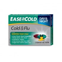 Ease a Cold Cold & Flu Day & Night Liq Caps 24