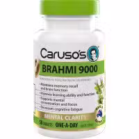 Carusos Brahmi 9000 50 Tablets