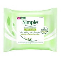 Simple Kind to Skin Cleansing Facial Wipes 25 Wipes