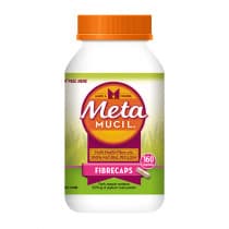 Metamucil Multihealth Fibercaps 160 Capsules