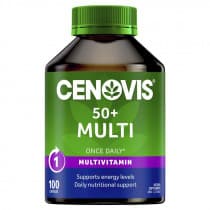 Cenovis 50+ Multi Once Daily 100 Capsules