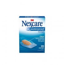 Nexcare Waterproof Bandages Medium 31mm x 63mm 20 Pack
