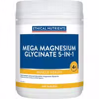 Ethical Nutrients Mega Magnesium Glycinate 5 in 1 240 Tablets