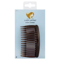 Lady Jayne Large Shell Side Combs 2 Pack