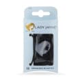 Lady Jayne Black Snagless Elastics 18 Pack