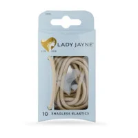 Lady Jayne Blonde Snagless Thick Elastics 10 Pack