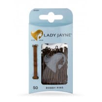 Lady Jayne Brown Bobby Pins 50 Pack
