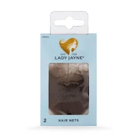 Lady Jayne Light Brown Hair Nets 2 Pack