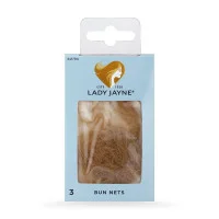 Lady Jayne Blonde Bun Nets 3 Pack