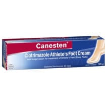 Canesten Clotrimazole Athletes Foot Cream 50g