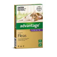 Advantage Cat 4kg Plus 4 Pack