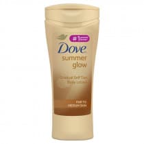 Dove Summer Glow Gradual Self Tan Body Lotion Fair to Medium 400ml