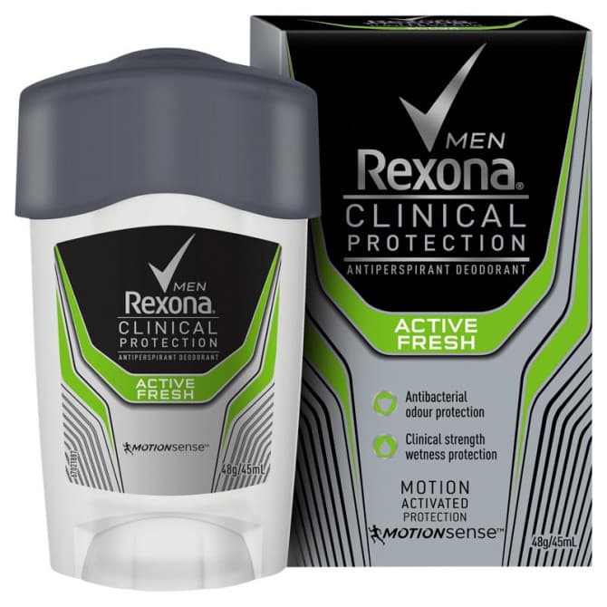 Buy Rexona Men Clinical Protection Active Fresh Rollon 45ml Online