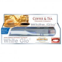 White Glo Toothpaste Extra Strength Coffee & Tea 150g