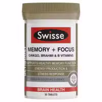 Swisse Ultiboost Memory + Focus 50 Tablets