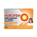 Nurofen For Children 7 Plus Orange 12 Chewable Capsules