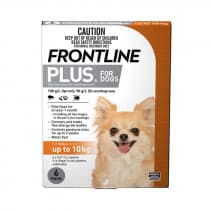 Frontline Plus For Small Dogs 0-10kg 6 Pack