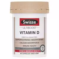Swisse Ultiboost Vitamin D 60 Capsules