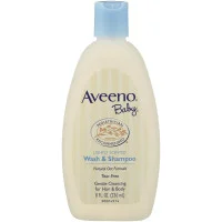 Aveeno Baby Wash & Shampoo Lightly Scented 236ml