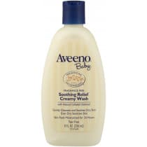 Aveeno Baby Fragrance Free Soothing Relief Creamy Wash 140g