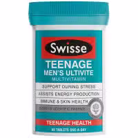 Swisse Mens Teenage Ultivite 60 Tablets