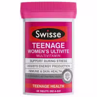 Swisse Teenage Womens Ultivite 60 Tablets