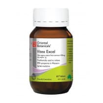 Oriental Botanicals Vitex Excel 60 Tablets