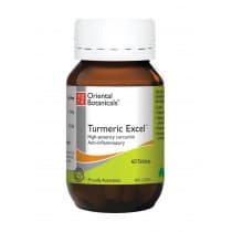 Oriental Botanicals Turmeric Excel 60 Tablets