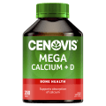Cenovis Mega Calcium Plus D Value Pack 200 Tablets