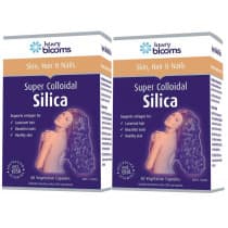 Henry Blooms Super Colloidal Silica Twin Pack (2 x 60 Capsules)