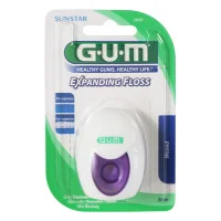 GUM Expanding Floss Waxed 30M