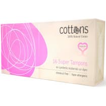 Cottons Super Tampons 16 Pack